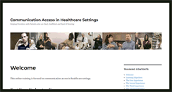 Desktop Screenshot of healthcarecommunicationaccess.org